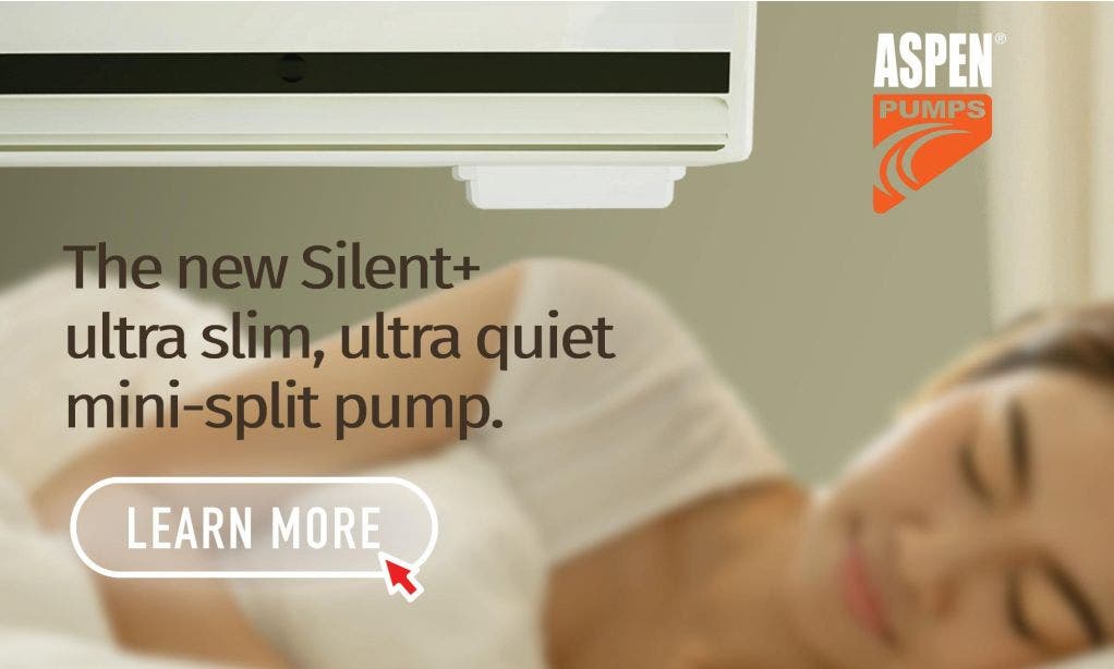 Ultra Quiet Aspen Pumps Mini White Silent+ Condensate Pump 