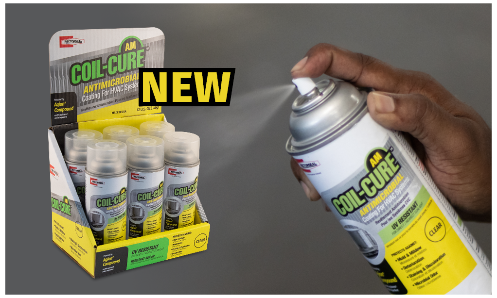 New Coil-Cure AM Coating with Agion Antimicrobial Technology