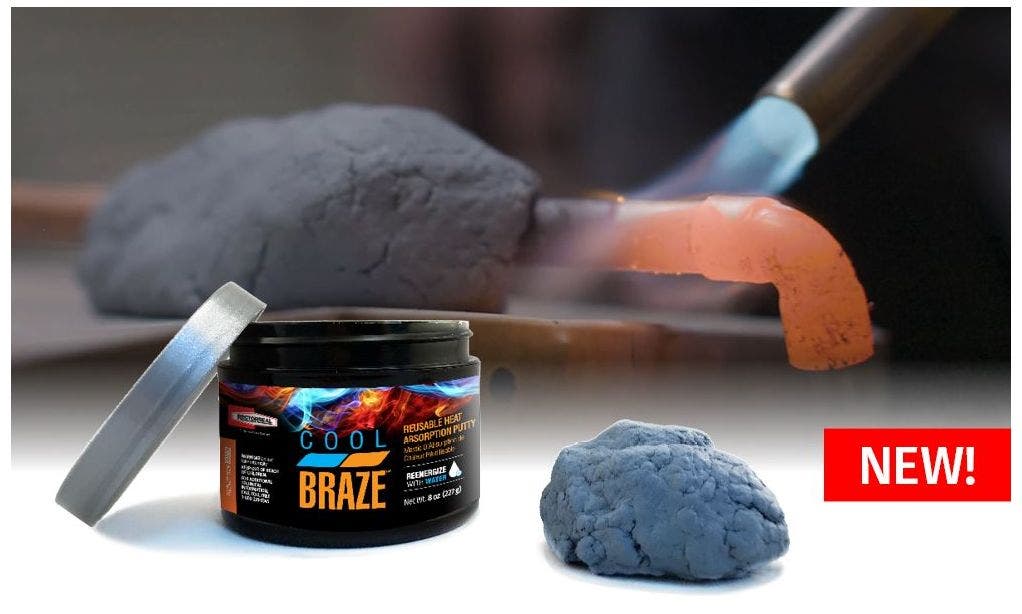 Cool Braze putty blocks soldering