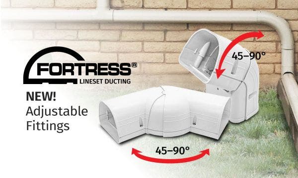 RectorSeal Expands Line of Fortress Adjustable Lineset Cover Fittings