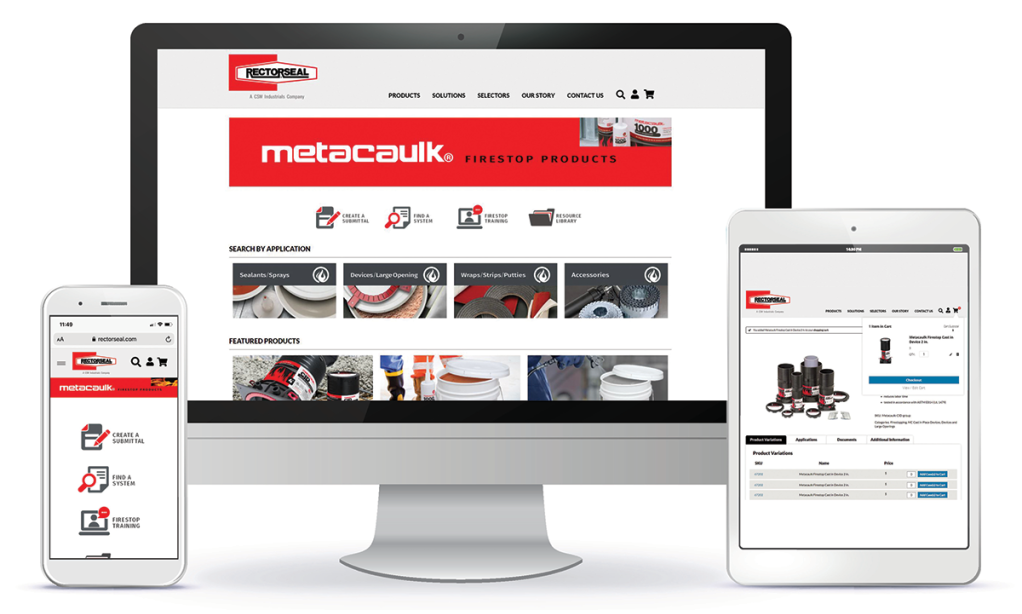 Metacaulk Firestop Products