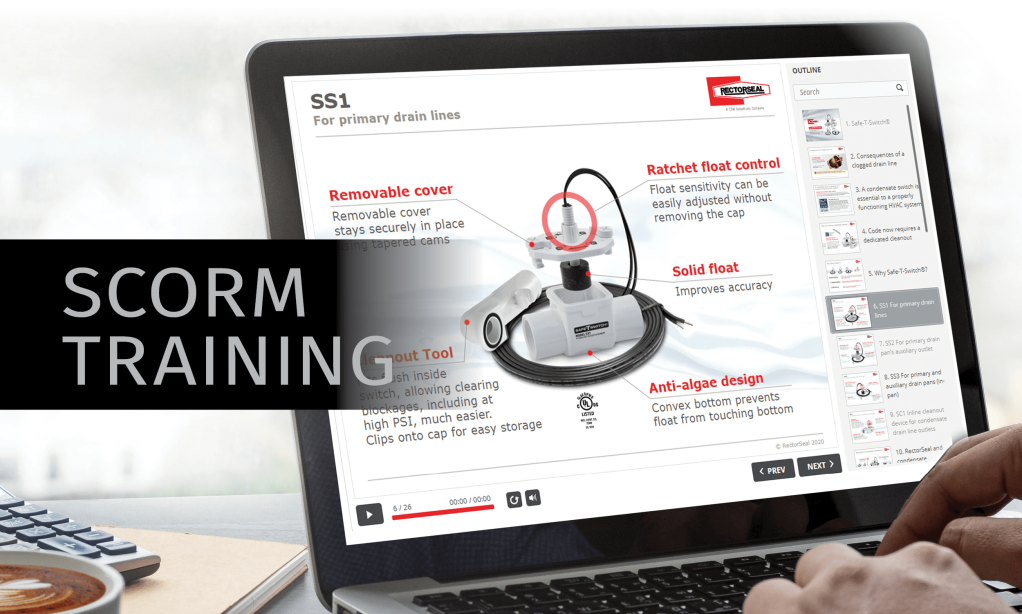 RectorSeal Training Programs are Now SCORM Conformant