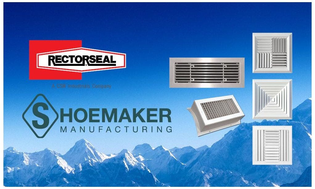 RectorSeal Acquires Shoemaker Manufacturing, Expanding Domestic GRD Product Lines 