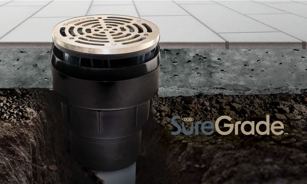 RectorSeal Introduces SureGrade™ Adjustable Drains